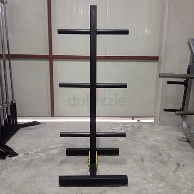 Sturdy Olympic Weight Plate Tree Rack