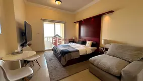 Lagoon -View Furnished Studio| Royal Breeze 3, Al Hamra Village