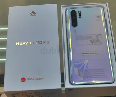Huawei P30 Pro (Aurora) with box - Unboxed, like new