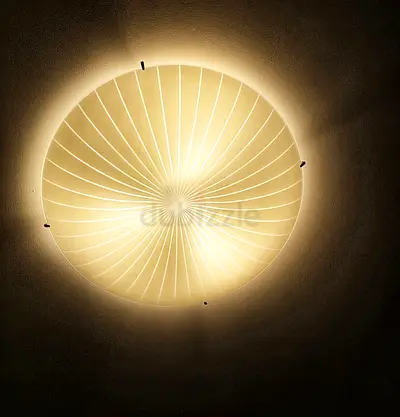 IKEA CEILING LIGHT with 3 bulbs included