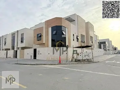 فيلا للبيع في عجمان كورنر | منطقة الهليو 2 | 6 غرف نوم، مجلس، 2 غرف معيشة، وتراس على السطح | ملكية حرة | السعر يشمل رسوم التسجيل