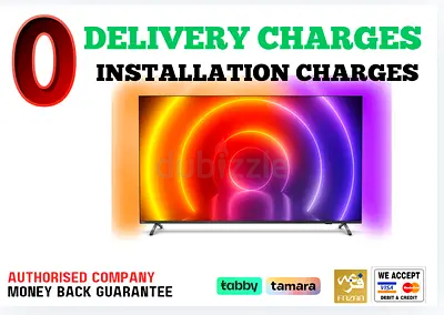 Philips 65 Android Smart TV - 4K - Ambilight- 1 Year Warranty