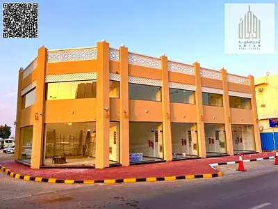 For sale: Commercial shops in the Emirate of Ajman, Liwara 1 area. A golden investment opportunity. A unique chance to own a commercial building in Li
