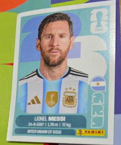 Rare-LIONEL MESSI STICKER FIFA WORLD CUP 2026 MINT CONDITION