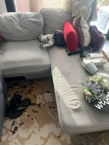 L shaped sofa