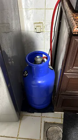 15kg Blue LPG Gas Cylinder - Good Condition