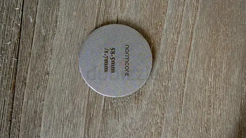 Normcore 58.5mm Stainless Steel Espresso Puck Screen