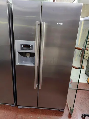 Bosch Side-by-Side Refrigerator with Water Dispenser  Ice maker freestanding ahsham