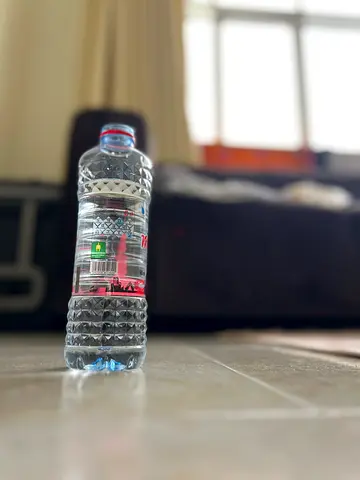 1.5L Plastic Water Bottle — RARE FIND, MINT CONDITION