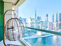 Canal And Burj View | Vacant | Spacious Layout