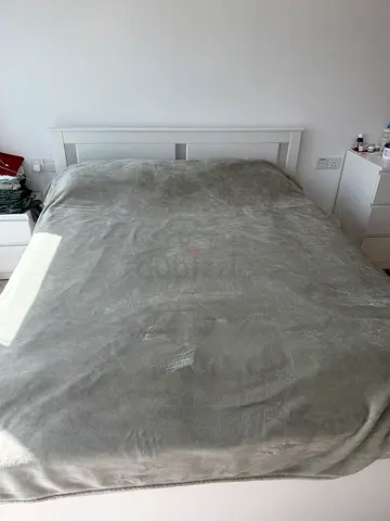 Ikea SONGESAND, Bed frame with mattress, 160x200 cm