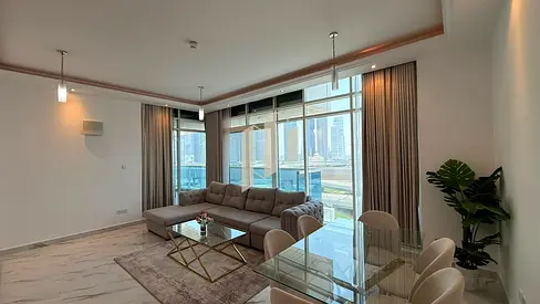 Elegant 2BR | Fully Furnished | 4 Cheques
