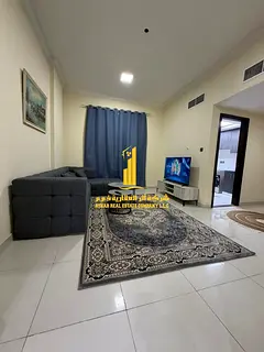 🏡 Luxurious fully furnished two-bedroom apartment for monthly rent in Al Muwaihat 2, near Ajman A