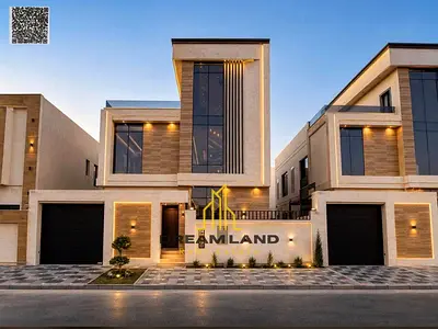 Own your luxury villa in Ajman, two floors and a roof, with modern designs and large spaces to suit your family!