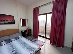 FURNISHED ROOM WITH BALCONY FOR GENT OR BACHELOR IN ALNUD QASIMIA