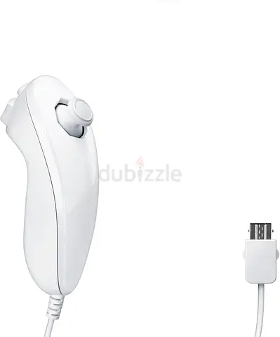 White Nintendo Wii Nunchuk - Good Working Condition