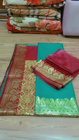 Premium quality Banaras  made in Bangladesh saree