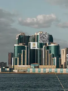 Two bedrooms and a living room in Orient Towers with parking
