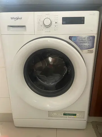 Whirlpool front load washing machine - perfect  working condition built in steamer also. receipts
