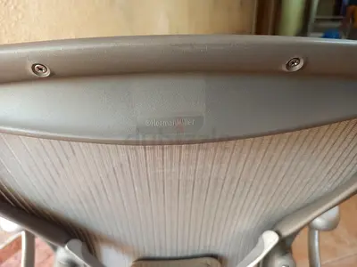 Gray Colour Herman Miller Aeron Classic Chair Size C