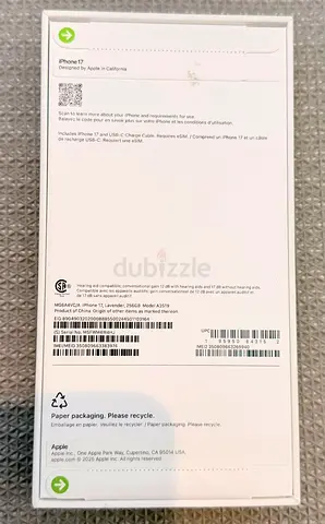iphone 📱 17 256gb