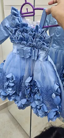 Beautiful partywear frock baby girl size 18