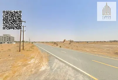 Residential land in Manama 9, third plot from the main road Land for sale in Manama - Residential land for sale in Manama, Block 9. The land is the