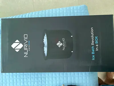 NURVIVO Ice Bath Revolution in a Box - Portable Cold Therapy Tub (New in Box)