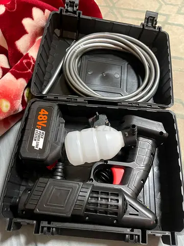 Washer gun for car bike and Home with small hand size vacuum cleaner are free