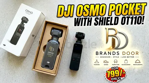 DJI Osmo Pocket with Osmo Shield OT110