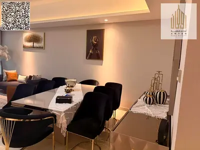 Apartment for sale in Gulf Towers, Al Rashidiya 1 3-bedroom apartment + living room + maid's r