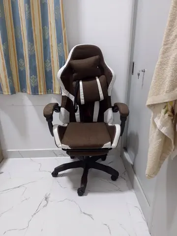 Gaming Chair with Headrest and Lumbar Support