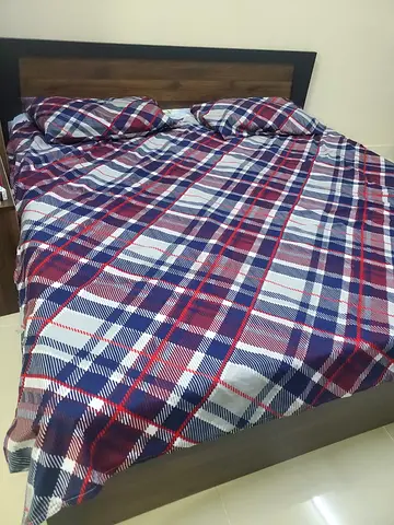 DANUBE Home King size Bedset with Dresser + Stool