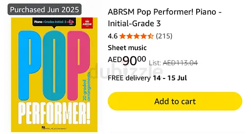 ABRSM Pop Performer! Piano - Initial to Grade 3 (Sheet Music)