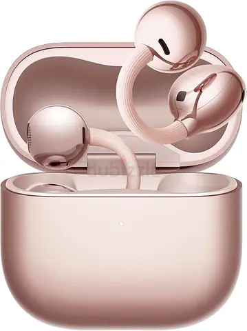 HUAWEI FreeClip 2 Open-Ear Clip-On Earbuds, C-bridge design, Lightweight, 38H Battery, Rose Gold