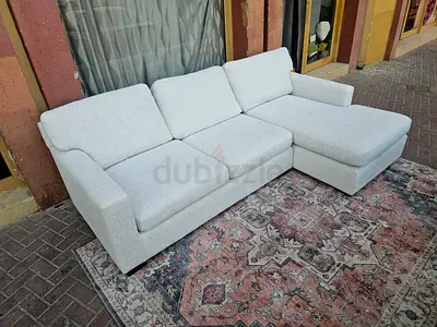 Cratebarrel axis L shape sofa