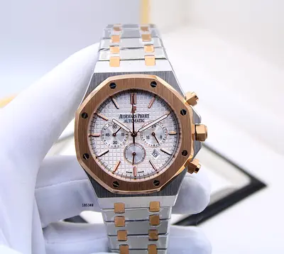 Audemars Piguet Royal Oak Chronograph Two-Tone Stainless Steel  Rose Gold