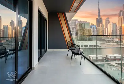 Living with Burj Khalifa and Canal View | Vacant