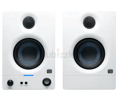 PreSonus Eris E3.5 2nd Gen 3.5-inch Studio Monitors (White)