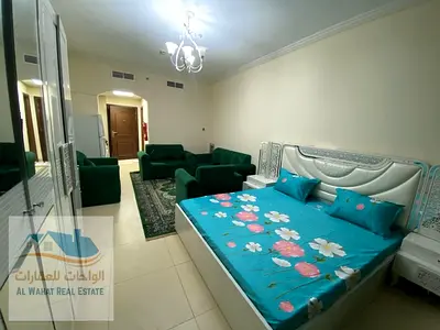 ✨ استوديو مفروش للإيجار – أبراج الياسمين / منطقة الجرف 2 – عجمان