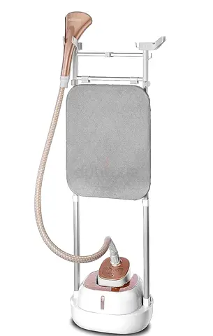 Standing Garment Steamer with Ironing Board - Used, Good Condition