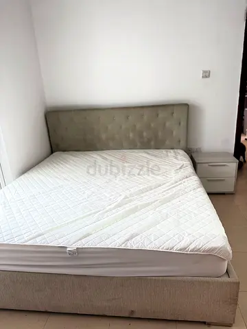 King Bed, Dresser with Stool and Mattress