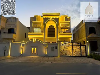 Luxury villa for sale in Al Helio 2 Prime location opposite Al Hamidiya Park and close to all amenities Villa Details: ▪️ Land area: 3400 sq ft ▪️ B