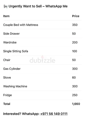 Home Furniture sale