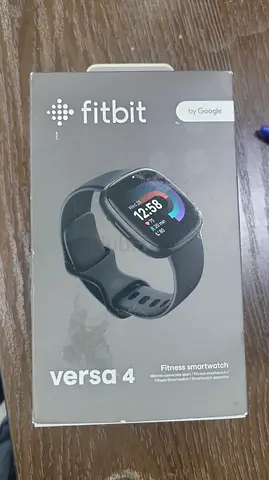 FITBIT ACTIVITY TRACKER VERSA 4 FITNESS WATCH (FB523BKBK-US) BLACK / GRAPHITE ALUMINUM