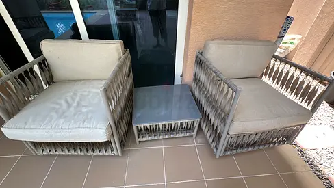 Patio furniture