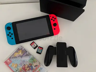 Nintendo Switch Oled with 2 games