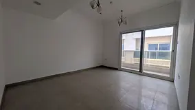 Parking free ready to move 1bhk apartment with balcony on street building