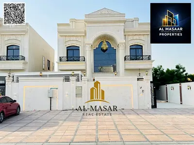 فيلا كلاسيك تصميم القصور في وسط عجمان مع الكهرباء والماء والمكيفات جاهزة للسكن تملك حر لجميع الجنسيات