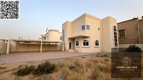 فيلا فاخرة اول ساكن الرقايب - 4 غرف نوم ماستر - صالة و مجلس بمساحة واسعة - غرفة خادمة ماستر + غرفة غسيل + أستور - موقف - مساحة واسعة جدا - تكييف سبليت